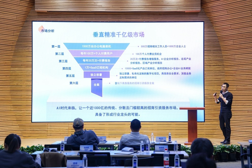 最热大模型项目路演现场，百度智能云千帆AI加速器首个Demo Day卷起来了！