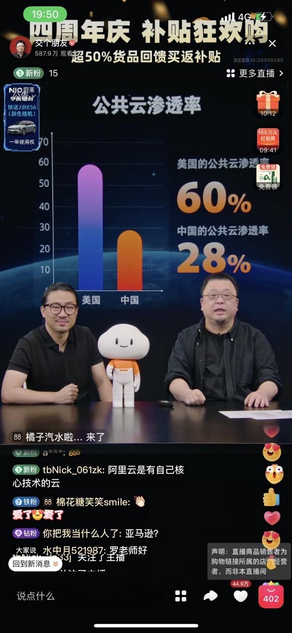 230万人围观老罗卖云：阿里云的“醉翁之意”