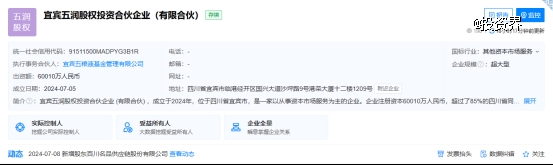 五粮液再设一支投资基金